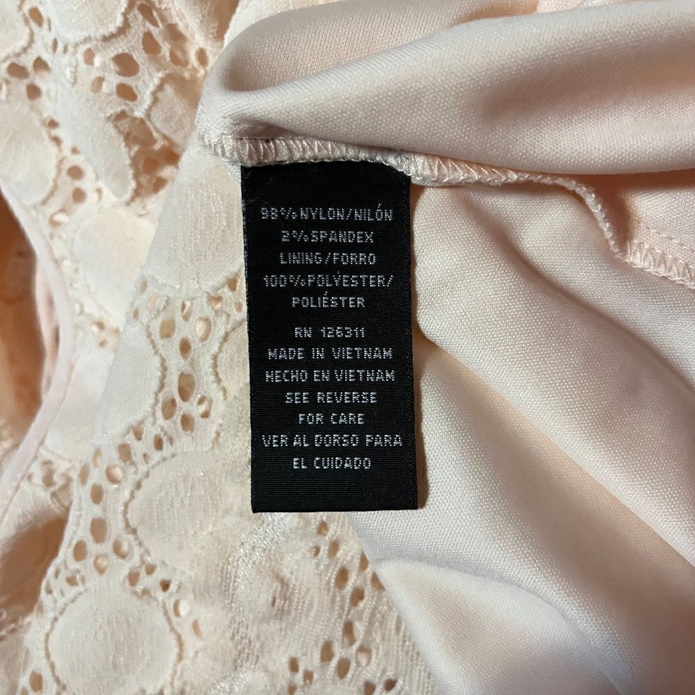 Ronni Nicole XL Lace Dress Lite Pink - Picture 9 of 10